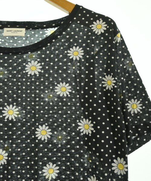 SAINT LAURENT PARIS（サンローランパリ）Tシャツ・カットソー 黒 サイズ:M レディース/2200729471091