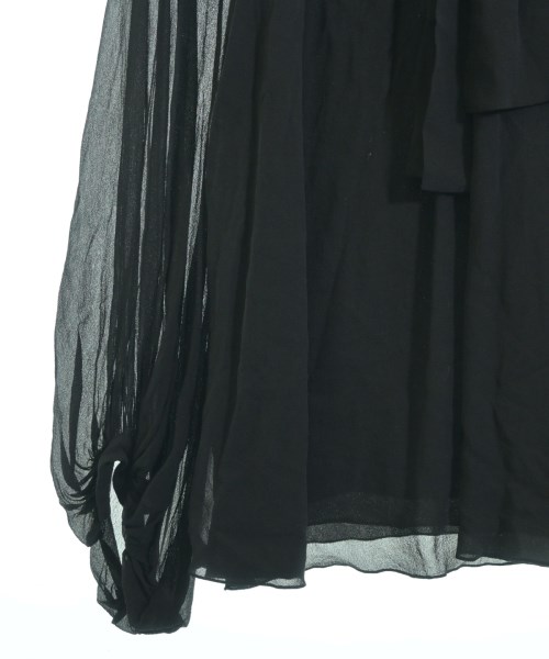 SAINT LAURENT PARIS（サンローランパリ）ブラウス 黒 サイズ:34(XXS位) レディース/2200730469087