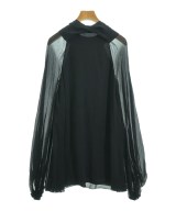 SAINT LAURENT PARIS（サンローランパリ）ブラウス 黒 サイズ:34(XXS位) レディース/2200730469087