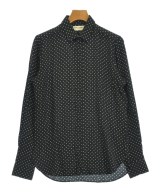 SAINT LAURENT PARIS（サンローランパリ）カジュアルシャツ 黒 サイズ:38(S位) メンズ/2200730840565