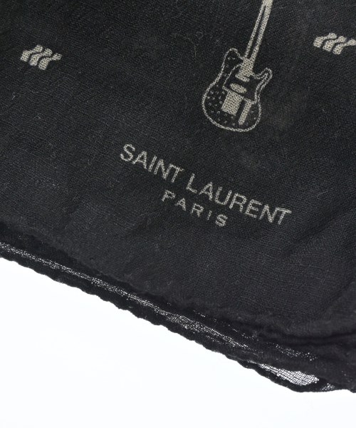 SAINT LAURENT PARIS（サンローランパリ）ストール 黒 サイズ:- メンズ/2200730922674