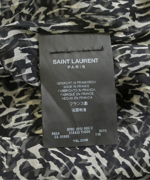 SAINT LAURENT PARIS（サンローランパリ）ワンピース 黒 サイズ:36(XS位) レディース/2200731852048