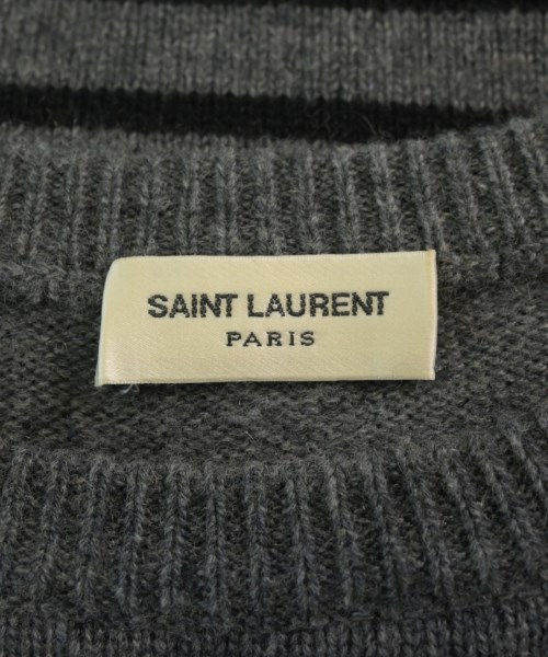 SAINT LAURENT PARIS（サンローランパリ）ニット・セーター グレー サイズ:S メンズ/2200732068042