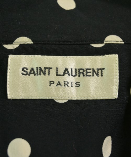 SAINT LAURENT PARIS（サンローランパリ）カジュアルシャツ 黒 サイズ:S メンズ/2200732068066
