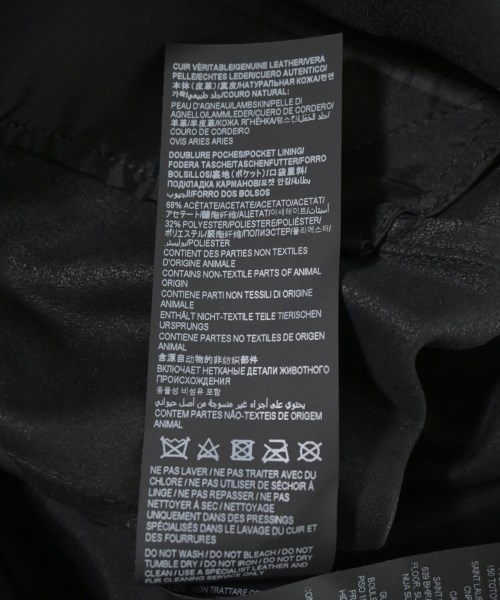 SAINT LAURENT PARIS（サンローランパリ）その他 黒 サイズ:44(S位) メンズ/2200731652013