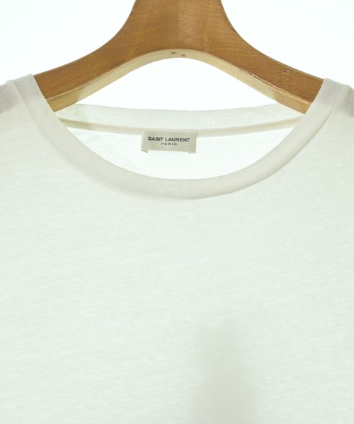 SAINT LAURENT PARIS（サンローランパリ）Tシャツ・カットソー 白 サイズ:XS メンズ/2200727599087