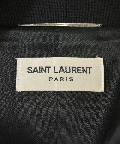 SAINT LAURENT PARIS（サンローランパリ）スタジャン 黒 サイズ:46(M位) メンズ/2200733383014