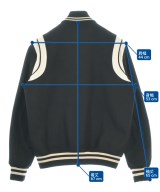 SAINT LAURENT PARIS（サンローランパリ）スタジャン 黒 サイズ:46(M位) メンズ/2200733383014