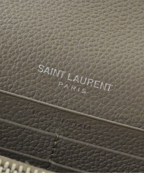 SAINT LAURENT PARIS（サンローランパリ）財布・コインケース グレー サイズ:- レディース/2200734480057