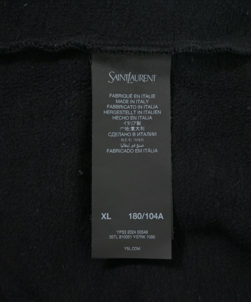 SAINT LAURENT PARIS（サンローランパリ）パーカー 黒 サイズ:XL メンズ/2200732915018