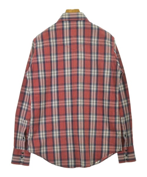 SAINT LAURENT PARIS（サンローランパリ）カジュアルシャツ 赤 サイズ:XS メンズ/2200736351089