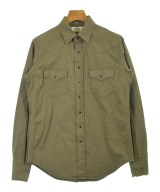 SAINT LAURENT PARIS（サンローランパリ）カジュアルシャツ カーキ サイズ:S メンズ/2200736351126