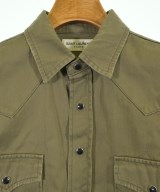 SAINT LAURENT PARIS（サンローランパリ）カジュアルシャツ カーキ サイズ:S メンズ/2200736351126