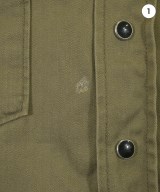 SAINT LAURENT PARIS（サンローランパリ）カジュアルシャツ カーキ サイズ:S メンズ/2200736351126