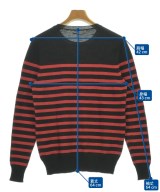 SAINT LAURENT PARIS（サンローランパリ）ニット・セーター 赤 サイズ:S メンズ/2200736811088