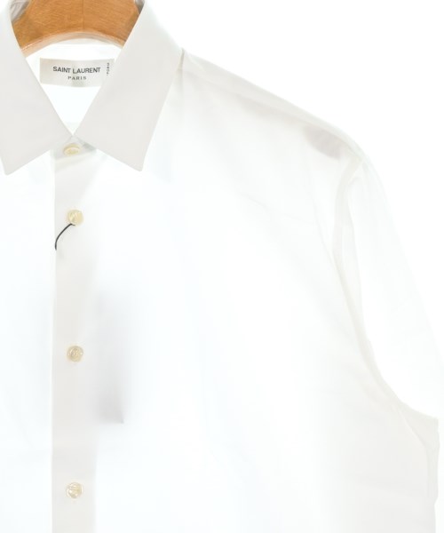 SAINT LAURENT PARIS（サンローランパリ）ドレスシャツ 白 サイズ:39(M位) メンズ/2200735350014