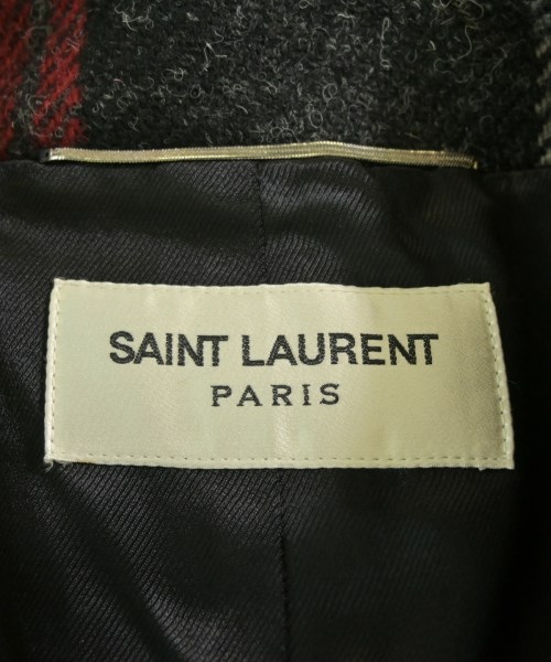 SAINT LAURENT PARIS（サンローランパリ）チェスターコート 赤 サイズ:50(XL位) メンズ/2200737404012