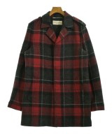 SAINT LAURENT PARIS（サンローランパリ）チェスターコート 赤 サイズ:50(XL位) メンズ/2200737404012
