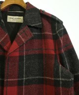 SAINT LAURENT PARIS（サンローランパリ）チェスターコート 赤 サイズ:50(XL位) メンズ/2200737404012