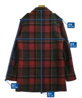 SAINT LAURENT PARIS（サンローランパリ）チェスターコート 赤 サイズ:50(XL位) メンズ/2200737404012