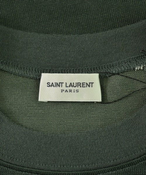 SAINT LAURENT PARIS（サンローランパリ）Tシャツ・カットソー 緑 サイズ:XS メンズ/2200737431049