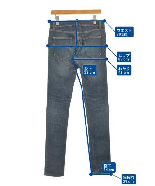 SAINT LAURENT PARIS（サンローランパリ）デニムパンツ 紺 サイズ:-(M位) メンズ/2200719842047