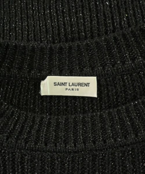 SAINT LAURENT PARIS（サンローランパリ）ニット・セーター 黒 サイズ:S メンズ/2200721048055