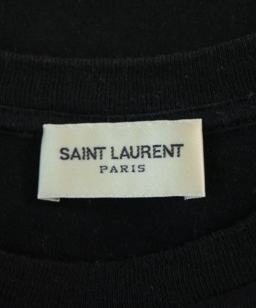 SAINT LAURENT PARIS（サンローランパリ）Tシャツ・カットソー 黒 サイズ:XS メンズ/2200721048178