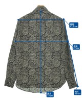SAINT LAURENT PARIS（サンローランパリ）カジュアルシャツ 黒 サイズ:37(XS位) メンズ/2200721048239