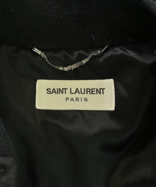 SAINT LAURENT PARIS（サンローランパリ）スタジャン 黒 サイズ:46(M位) メンズ/2200721178035