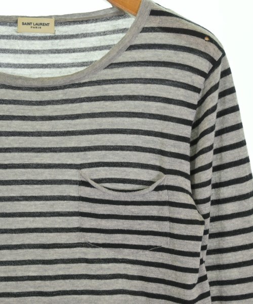 SAINT LAURENT PARIS（サンローランパリ）ニット・セーター グレー サイズ:-(L位) レディース/2200721226026