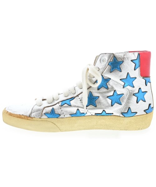 SAINT LAURENT PARIS（サンローランパリ）スニーカー シルバー サイズ:39(25.5cm位) メンズ/2200721284118