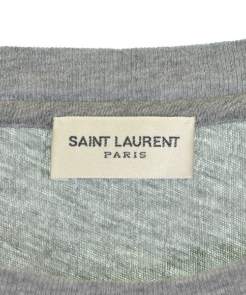 SAINT LAURENT PARIS（サンローランパリ）Tシャツ・カットソー グレー サイズ:XS メンズ/2200716861232