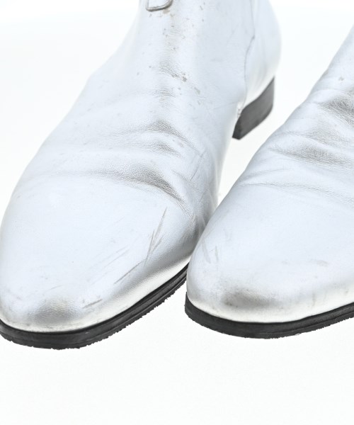 SAINT LAURENT PARIS（サンローランパリ）ブーツ シルバー サイズ:EU43(28cm位) メンズ/2200721902012