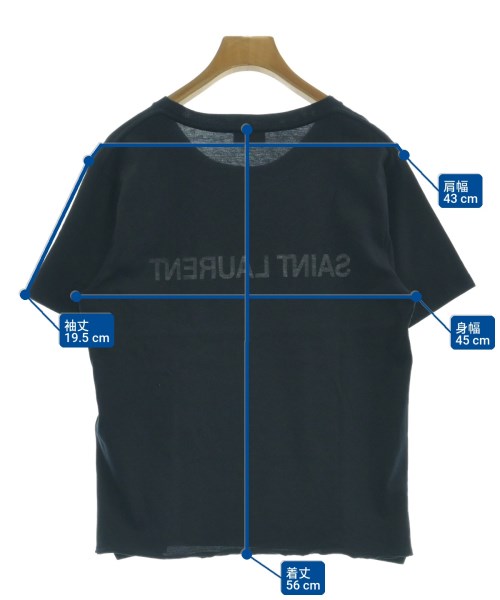 SAINT LAURENT PARIS（サンローランパリ）Tシャツ・カットソー 紺 サイズ:M レディース/2200719094019