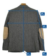 SAINT LAURENT PARIS（サンローランパリ）テーラードジャケット グレー サイズ:38(M位) レディース/2200721398082