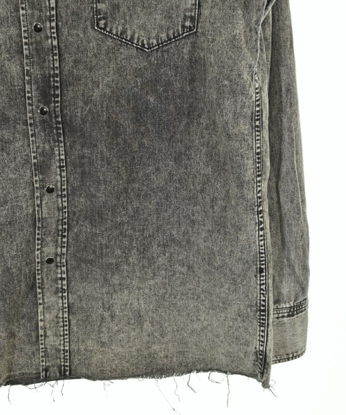 SAINT LAURENT PARIS（サンローランパリ）カジュアルシャツ グレー サイズ:XL メンズ/2200721872391