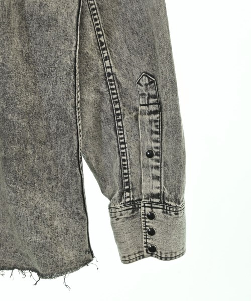 SAINT LAURENT PARIS（サンローランパリ）カジュアルシャツ グレー サイズ:XL メンズ/2200721872391