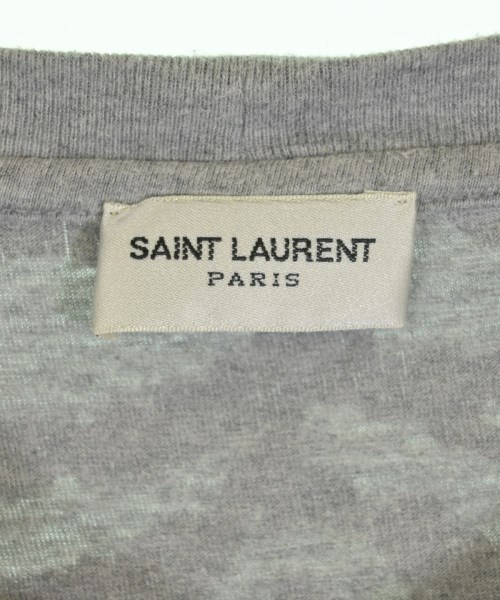 SAINT LAURENT PARIS（サンローランパリ）Tシャツ・カットソー グレー サイズ:-(XS位) メンズ/2200721893266