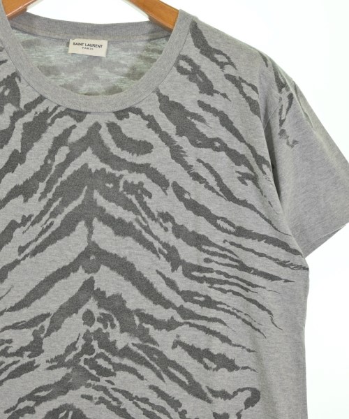 SAINT LAURENT PARIS（サンローランパリ）Tシャツ・カットソー グレー サイズ:-(XS位) メンズ/2200721893266