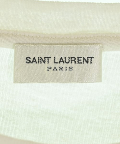SAINT LAURENT PARIS（サンローランパリ）Tシャツ・カットソー シルバー サイズ:M メンズ/2200721893273