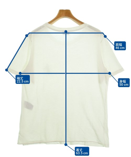 SAINT LAURENT PARIS（サンローランパリ）Tシャツ・カットソー シルバー サイズ:M メンズ/2200721893273