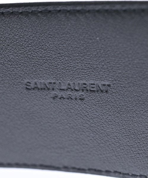 SAINT LAURENT PARIS（サンローランパリ）ベルト 黒 サイズ:- メンズ/2200717283293