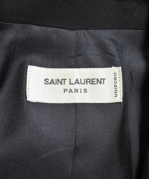 SAINT LAURENT PARIS（サンローランパリ）テーラードジャケット 黒 サイズ:48(L位) メンズ/2200723252054