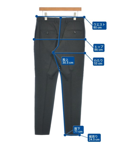 SAINT LAURENT PARIS（サンローランパリ）スラックス 黒 サイズ:46(M位) メンズ/2200723252078
