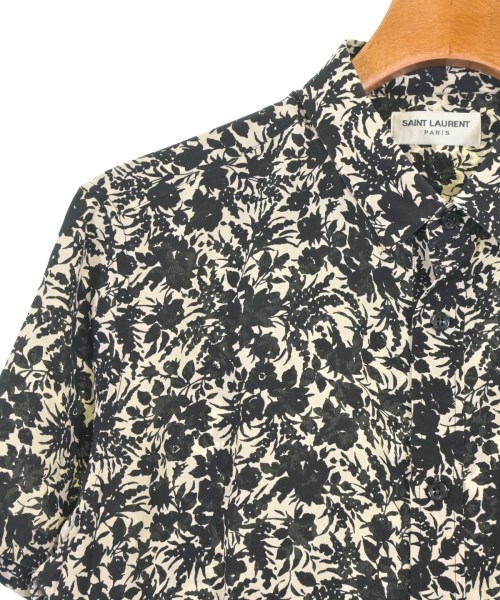 SAINT LAURENT PARIS（サンローランパリ）カジュアルシャツ ベージュ サイズ:37(XS位) メンズ/2200724431045