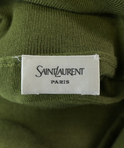 SAINT LAURENT PARIS（サンローランパリ）ニット・セーター 緑 サイズ:L メンズ/2200724980024