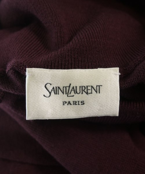 SAINT LAURENT PARIS（サンローランパリ）ニット・セーター 赤 サイズ:L メンズ/2200724980048