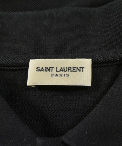 SAINT LAURENT PARIS（サンローランパリ）ポロシャツ 黒 サイズ:XXL メンズ/2200725452025