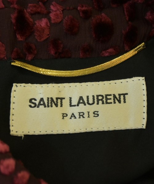 SAINT LAURENT PARIS（サンローランパリ）ワンピース 赤 サイズ:36(XS位) レディース/2200725234027